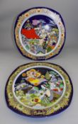 Two Rosenthal 'Christmas Carols on Porcelain' Plates, 1990 and 1991. Original boxes.