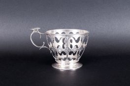 Russian Silver Tea Glass Holder, Looks T