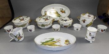 Royal Worcester 13 Piece Part Fruit Set