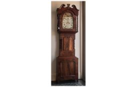 Large Early Victorian Mahogany Cased Gra