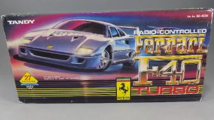 Tandy Radio Controlled Ferrari F40 Car,