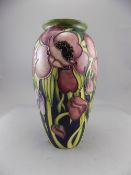 Moorcroft Modern Trial Tribute Vase ' An