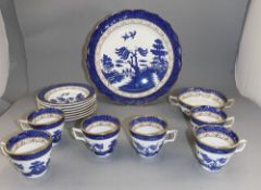 Booths Old Willow Pattern (38) pieces in