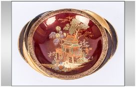 Carlton Ware Rouge Royale Chinoiserie Di