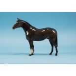 Royal Doulton Horse Figure ' Thoroughbred Stallion ' Small Size. Model Num 1992. Designer A.