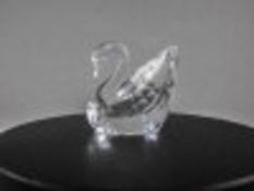 Swarovski Collectors Society Small Swan.