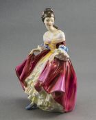 Royal Doulton Figurine ' Southern Belle ' HN 2229. First Issued 1958, Designer M. Davies. Height 7.