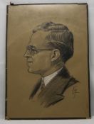 Original Sketch by Roy - Portrait Artist and Press Cartoonist.