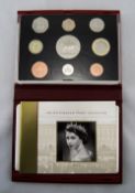 Royal Mint 2002 Proof Coin Collection In Leather Padded Case