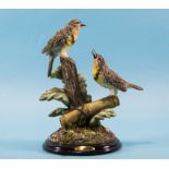 Border Fine Arts 'The Juliana Collection' Figural Pair of Robin Figures.
