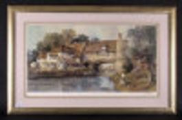 E.R Sturgeon 1920-1999 Artist Signed In Pencil Limited & Numbered Edition Colour Print, 'Cottage