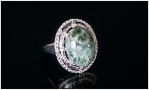 Siberian Seraphinite Ring,