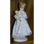 Royal Worcester Ltd and Numbered Edition Figurine ' I Wish ' by Sheila Mitchell.