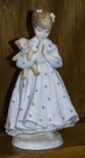 Royal Worcester Ltd and Numbered Edition Figurine ' I Wish ' by Sheila Mitchell.