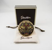 Stratton Top Quality Compacts ( 5 ) In Total. Strawberry Thief Design by William Morris.