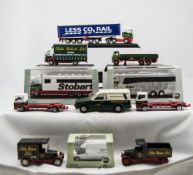 A Collection of Oxford Die-Cast Scale Models ( 6 ) Boxed Items In Total + ( 5 ) Corgi Die-Cast