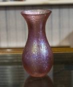 Pink lustre vase 6 Inch Height