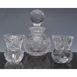 Collection of table crystal, (2 boxes).