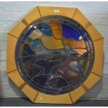 Mike Davies, circular stained and leaded