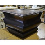 William IV mahogany sarcophagus shaped w