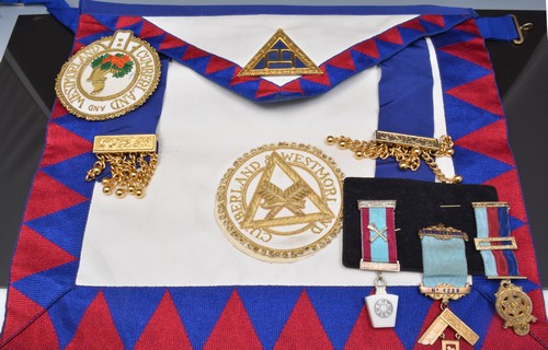 Masonic regalia.