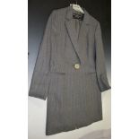Ladies pinstripe coat, Gilley Jacques Co