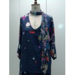 Silk culotte suit, Royal  College of Art