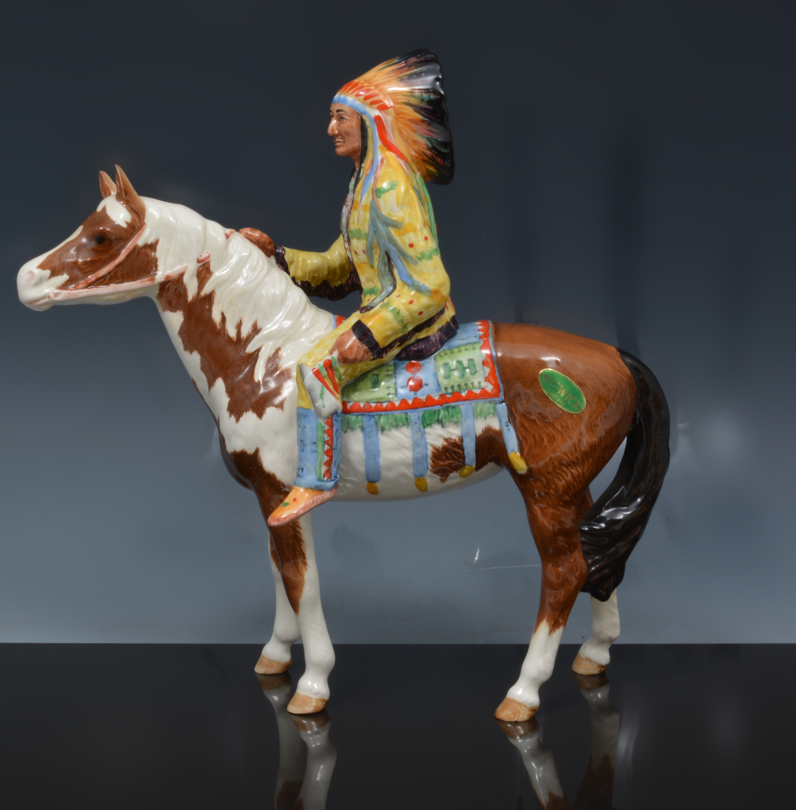 Beswick equestrian model, mounted Indian