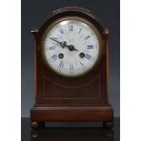 Mahogany mantle clock, second quarter of