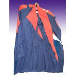 Two silk dresses by Puccini, a navy and