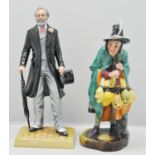 Royal Doulton figures: The Mask Seller,