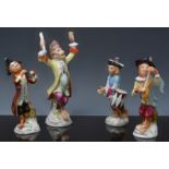 German porcelain monkey band, 20th Centu