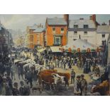 John Theodore Eardley Kenney
Cattle Fair at Market Harborough, circa 1890
on canvas
signed and