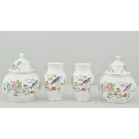 Pair of Aynsley Pembroke small vases, other Aynsley Pembroke and decorative ceramics,