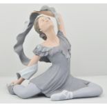 Spanish Elisa composition model of a ballet dancer, height 27cm.