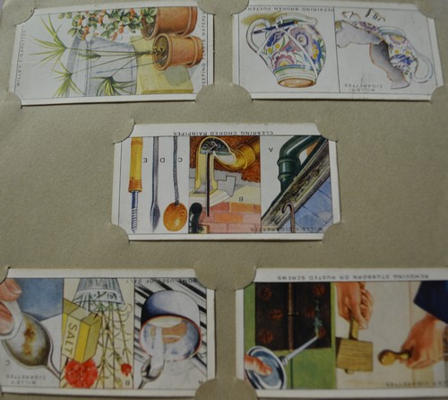 Cigarette cards:  a collection of albums and loose cards, some in packets.