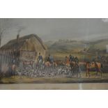 Henry Alken, After W P Hodges, "The Beaufort Hunt" 1834, a set of eight hand coloured aquatints,