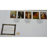 Stamps:  Isle of Man first day covers, GB album, album of world stamps, PHQ cards etc.