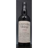 Liquor:  Cavendish Vintage 1949 (1 bottle).