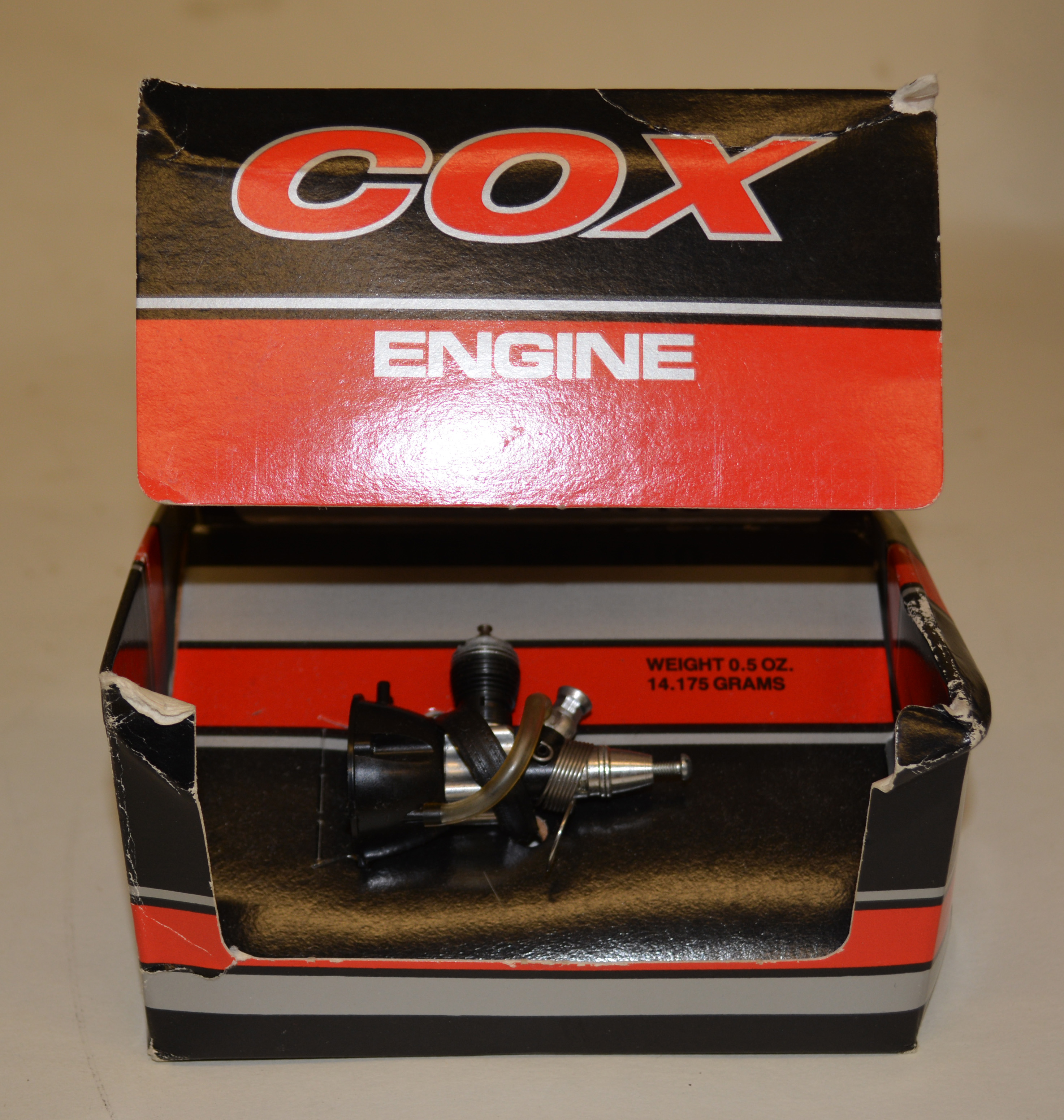 Cox engine Tee Dee .10, with propellor, new in box.