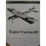 Super Trainer 60, 70" span ARTF for 10cc engines.
