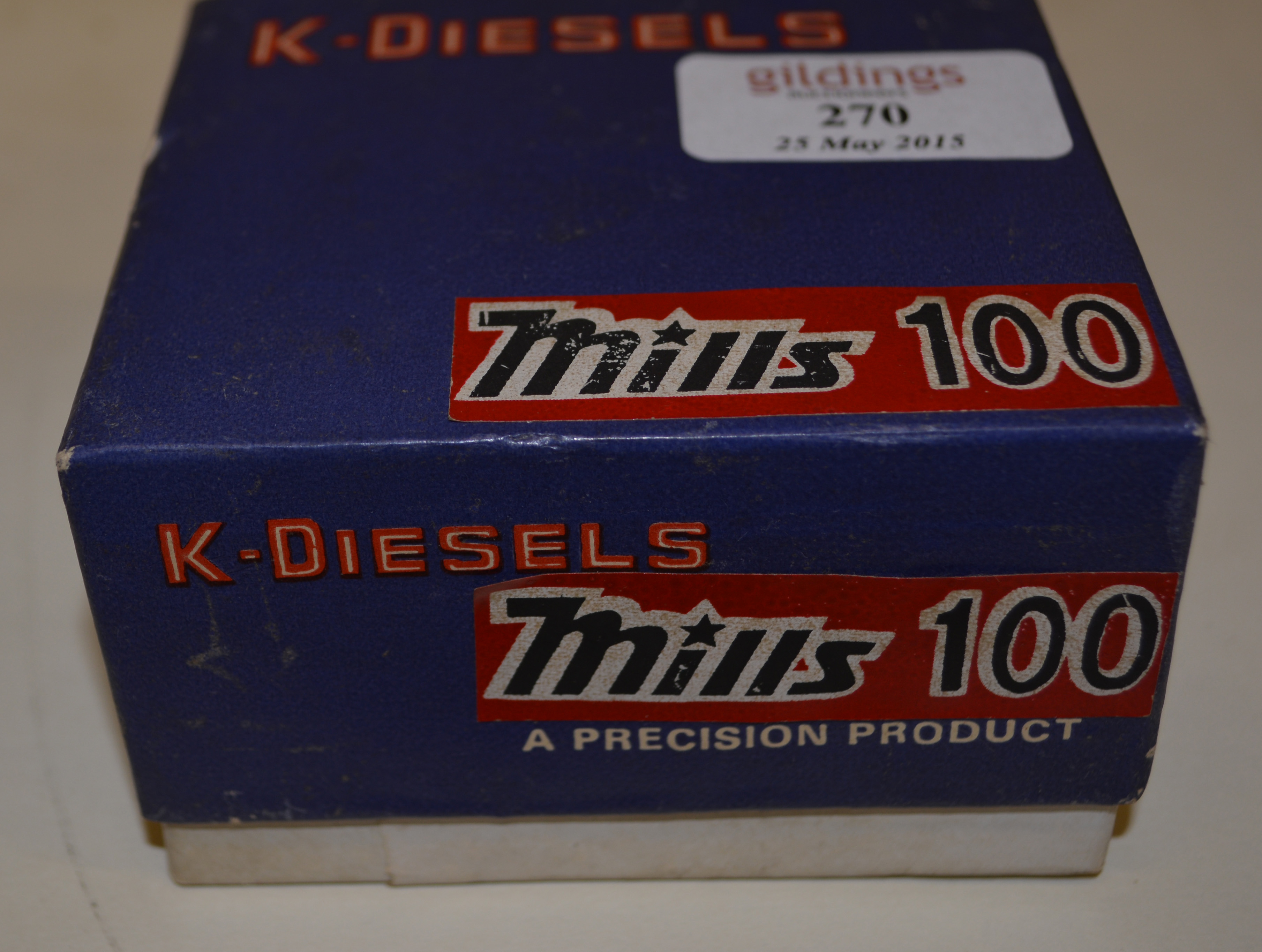 K-Diesels Mills 100, nearly new, no papers.