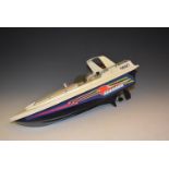 R/C Seahawk speed boat, with R/C.