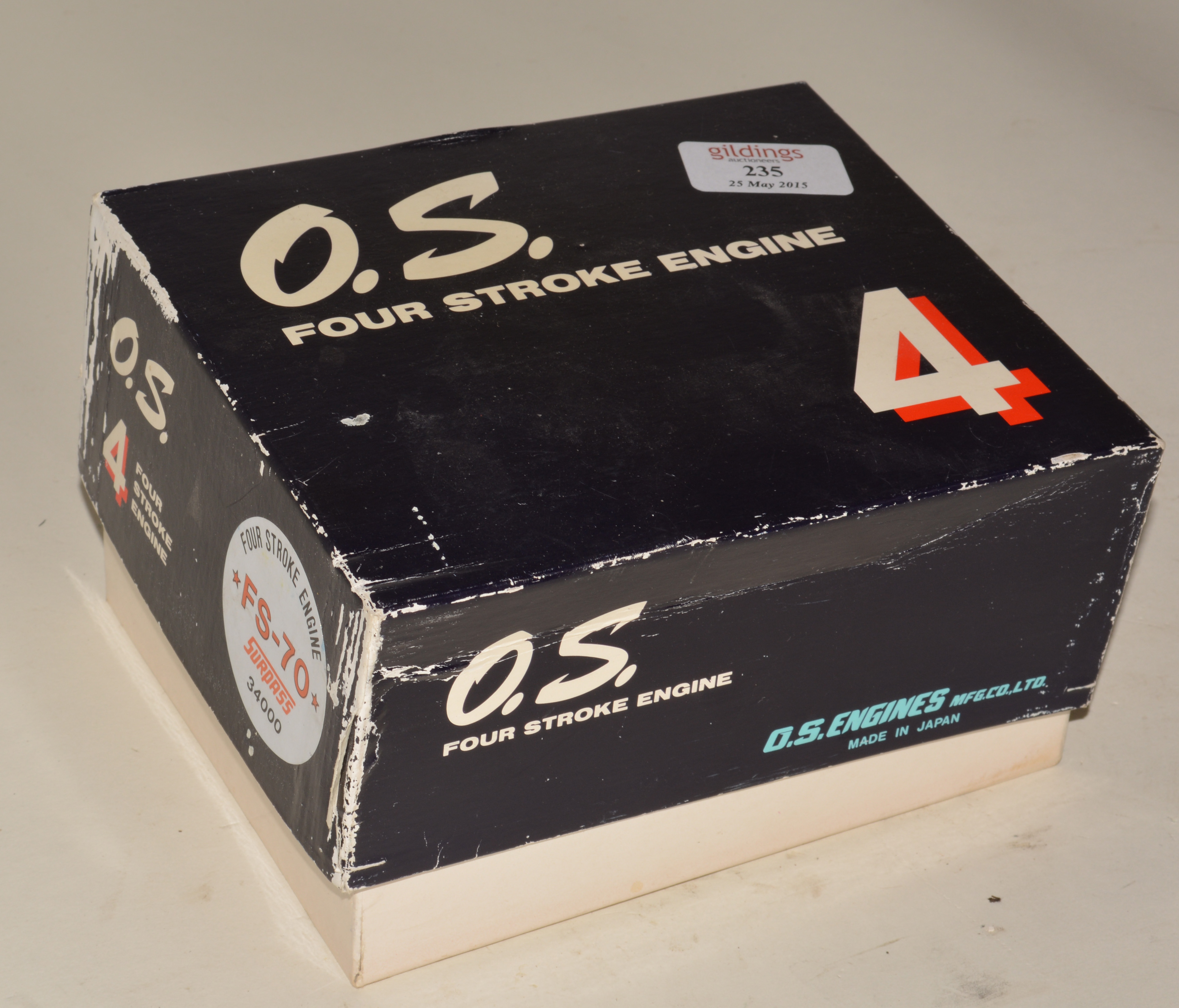 OS 61 F/S, R/C glow engine in a box.