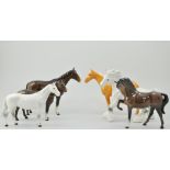 Beswick model of a race horse, Palomino colourway, 20.