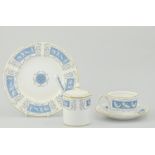 Coalport part dinner service, Revelry pattern, consisting of a lidded terrine (a.