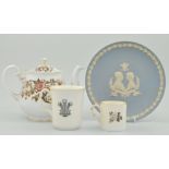 Set of six Royal Worcester coffee cans and saucers,
