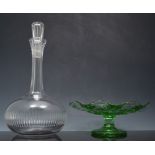 Large collection of glassware, including cut glass,