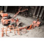 Howard 350 rotavator, with some attachments, (SOLD AS SEEN).