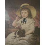 W Howard Robinson, head and shoulders portrait of lady, pastel, signed, oval,